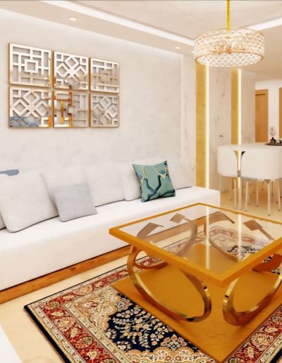 Salones en diseño 3D