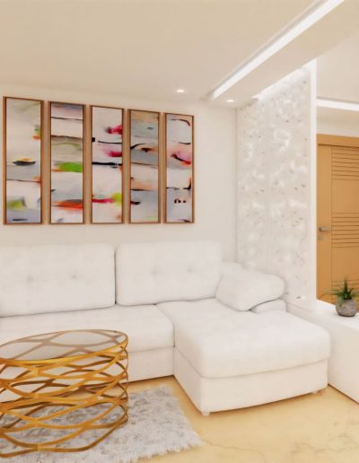 Salones en diseño 3D